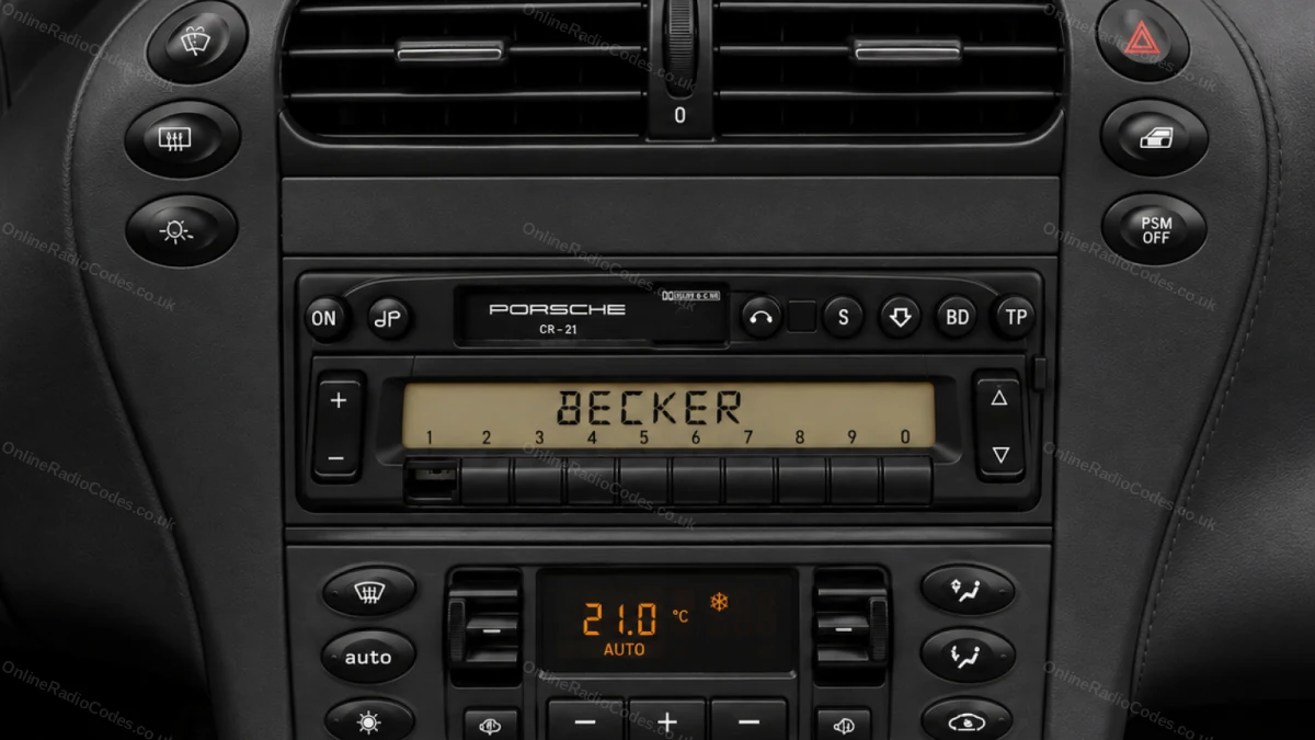 Remove the radio to find your serial